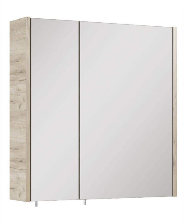  OTTO PLUS Craft Oak 60cm Mirror Cabinet