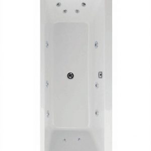 OSCAR Double Ended 1800x800 12 Jet Whirlpool Bath