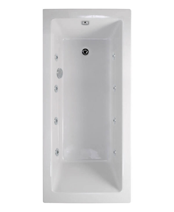  PACIFIC Single Ended 1700x700mm 8 Jet Bath