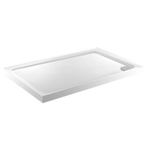 KRISTAL LOW PROFILE 800X700 Rectangle Upstand Shower Tray   with FREE shower waste