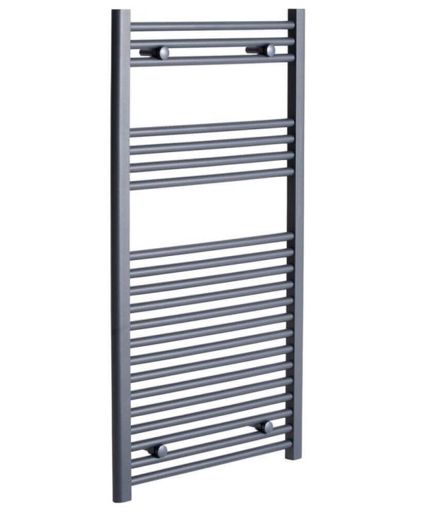  SONAS 1200 x 600 Straight Towel Rail - Anthracite