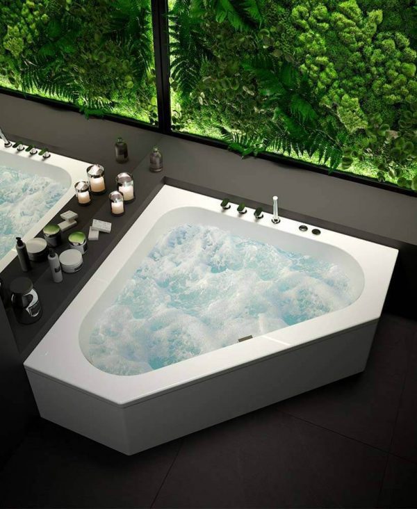  CONCERTO 1400 Luxury Corner Bath & Side Panel