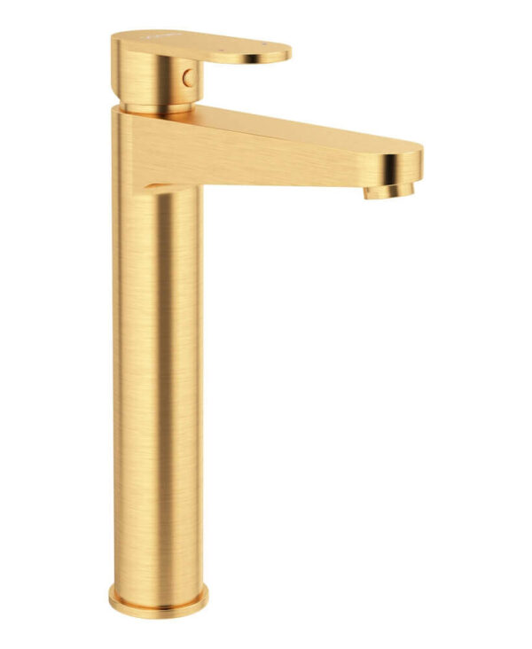  NORFOLK Eco Flow Freestanding Basin Mixer Brushed Gold