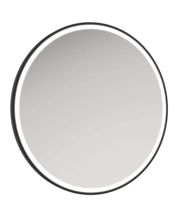  ASTRID Beam Illuminated Metal Frame Round 800x800mm Mirror