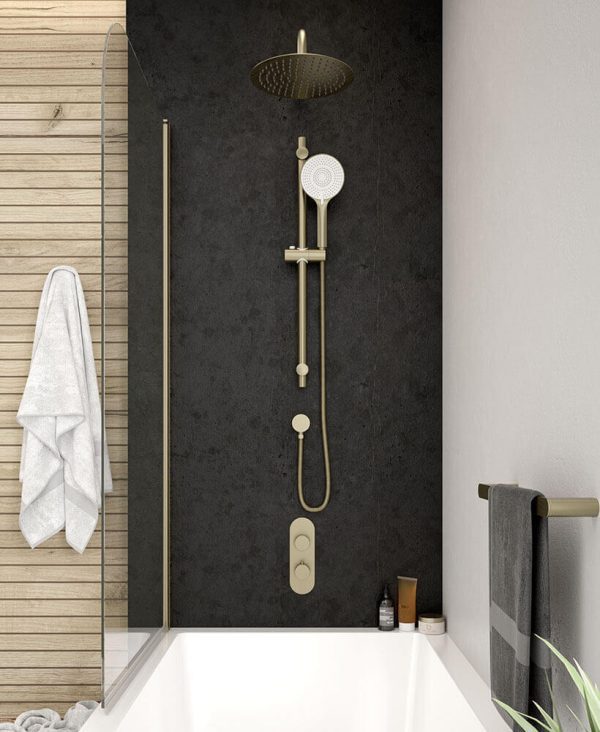  ALITA Knurled Bath Set 1 Matt Black