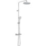 velo exposed round thermostatic shower valve